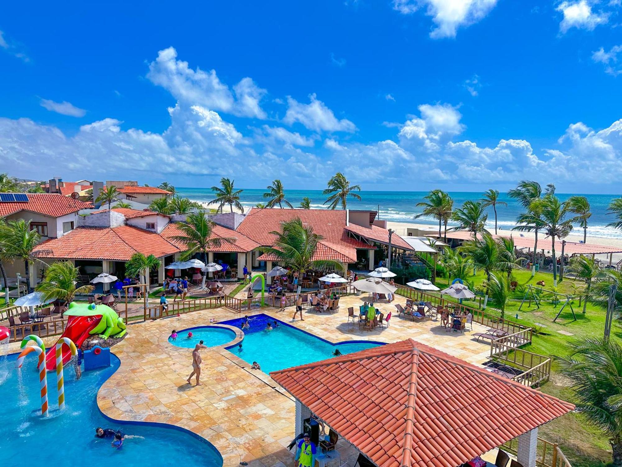 Jangadeiro Praia Hotel Resort - Pe Na Areia Aquiraz Exteriér fotografie